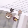 小熊蜂蜜×不對稱吊墜耳環-第1張