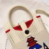 經典韓國×針織×斜背包-第2張