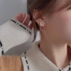 美拉德雙色小花×三角耳夾-第6張