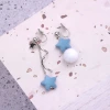 冰天雪地霧霾藍星×蚊香盤U型耳夾-第3張