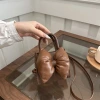 澎澎蝴蝶結小廢包×斜背包×棕咖-第2張