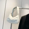 新月空氣包×肩背包×白色-第1張