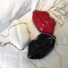 KISS硬殼嘴唇包×斜背包×白色-第3張