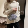 絨毛星星×眼睛閉閉×斜背包×灰色-第4張