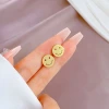 316鋼飾×笑臉迎人×耳釘×共二色-第6張
