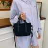 休閒托特小包×斜背袋×黑色-第4張