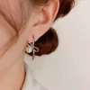 925銀針×領結珍珠×吊墜耳扣-第5張