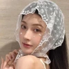 花團錦簇×純白蕾絲×三角頭巾-第5張