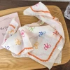 淡橘蝴蝶結×絲巾×四角頭巾-第3張