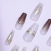雅各風沙漠流金亮面×穿戴式手指甲片×二十四入-第3張