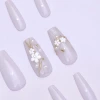 梅花烙銀粉亮面×穿戴式手指甲片×二十四入-第4張