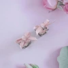 甜美蝴蝶結絲帶×U型耳骨夾×共二色-第3張