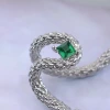 綠眼纏繞小蛇×右耳單邊耳掛-第4張