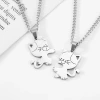 316鋼飾×貓咪抱抱×閨蜜情侶項鍊組-第1張