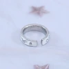 溫柔白色小蝴蝶×開口戒指-第4張