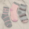 粉灰少女心×中筒襪×三雙套件襪子組-第1張
