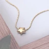 316鋼飾&times;圓潤小星星&times;項鍊&times;金色-第3張