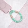 雙線素繩&times;手機腕帶掛繩&times;綠色-第4張