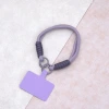 雙線素繩&times;手機腕帶掛繩&times;紫色-第1張