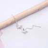 925銀針×蝴蝶彩晶×耳線-第5張