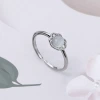925銀飾&times;祥雲貓眼石&times;開口戒指-第1張