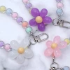 果凍小花朵&times;手機手提吊飾掛繩&times;彩色粉花-第5張