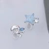 925銀針×水母海星×不對稱耳環-第4張