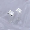 925銀針×小巧領結珍珠×耳環-第3張