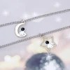 一起漫步月球×閨蜜情侶項鍊組-第3張