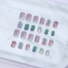 炫彩美人魚亮面&times;穿戴式手指甲片&times;二十四入-第2張