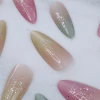 彩虹貓眼多巴胺亮面&times;穿戴式手指甲片&times;二十四入-第3張