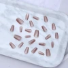 香檳粉紅蝴蝶結亮面&times;穿戴式手指甲片&times;二十四入-第2張