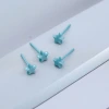 小星星×陶瓷×養耳棒×二套件耳環組×藍色-第1張