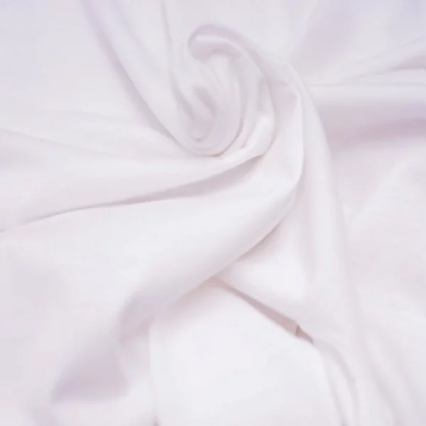 下擺開岔×棉質長版短袖上衣×純淨白-第3張