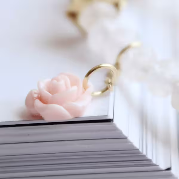 森林系玫瑰葉×固定式串珠手鍊-第4張