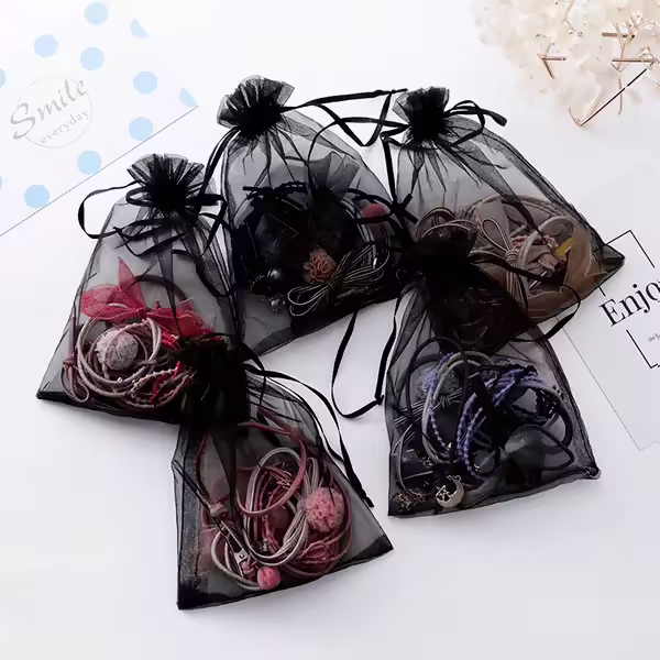 星空繽紛蕾絲×九套件髮束×酷黑-第4張