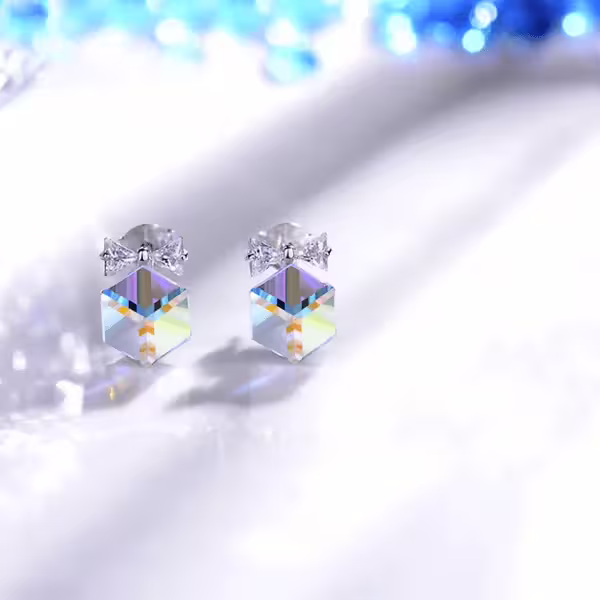 925銀針×蝴蝶結魔方×耳針-第6張