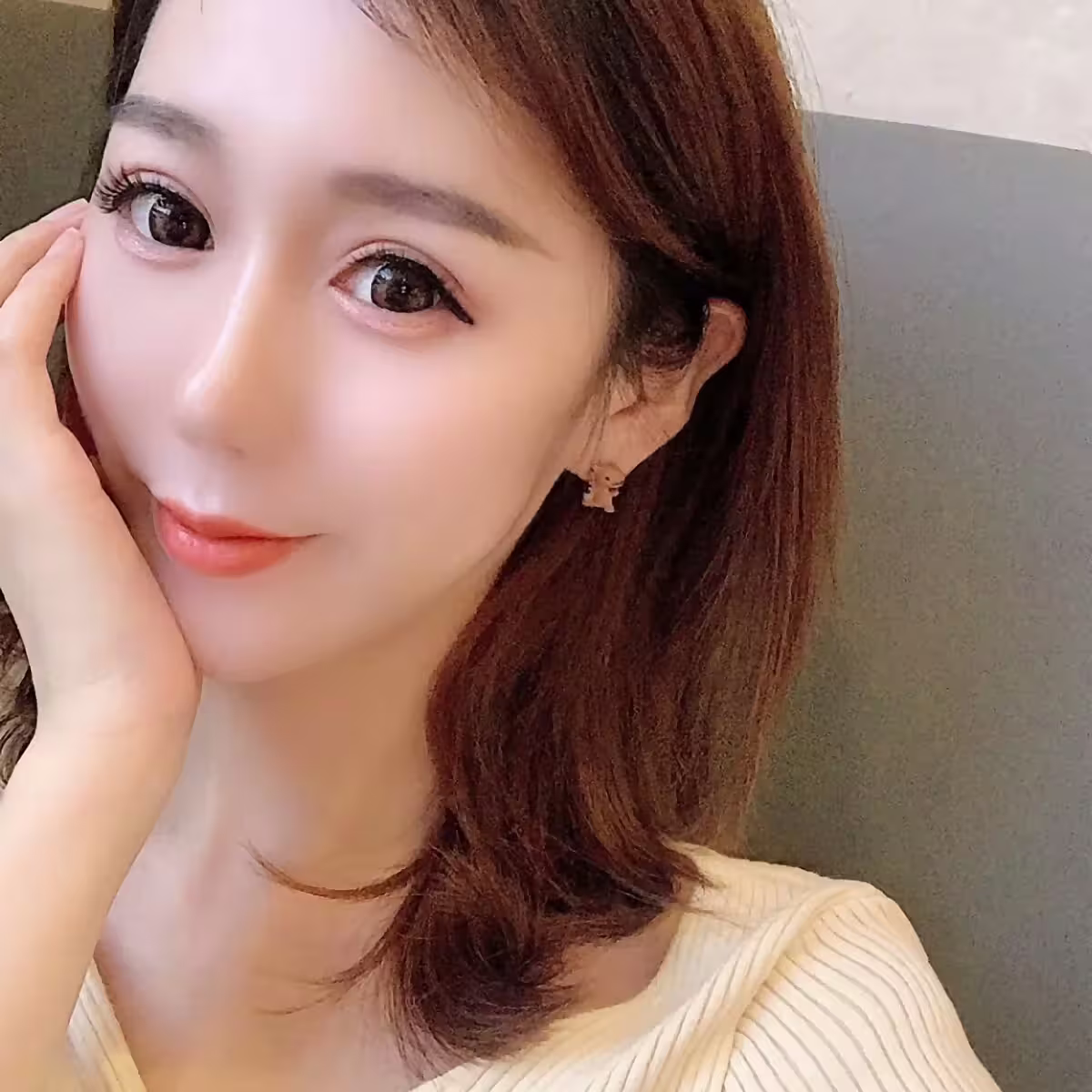 小恐龍與蛋蛋×不對稱三角耳夾×共三色-第5張