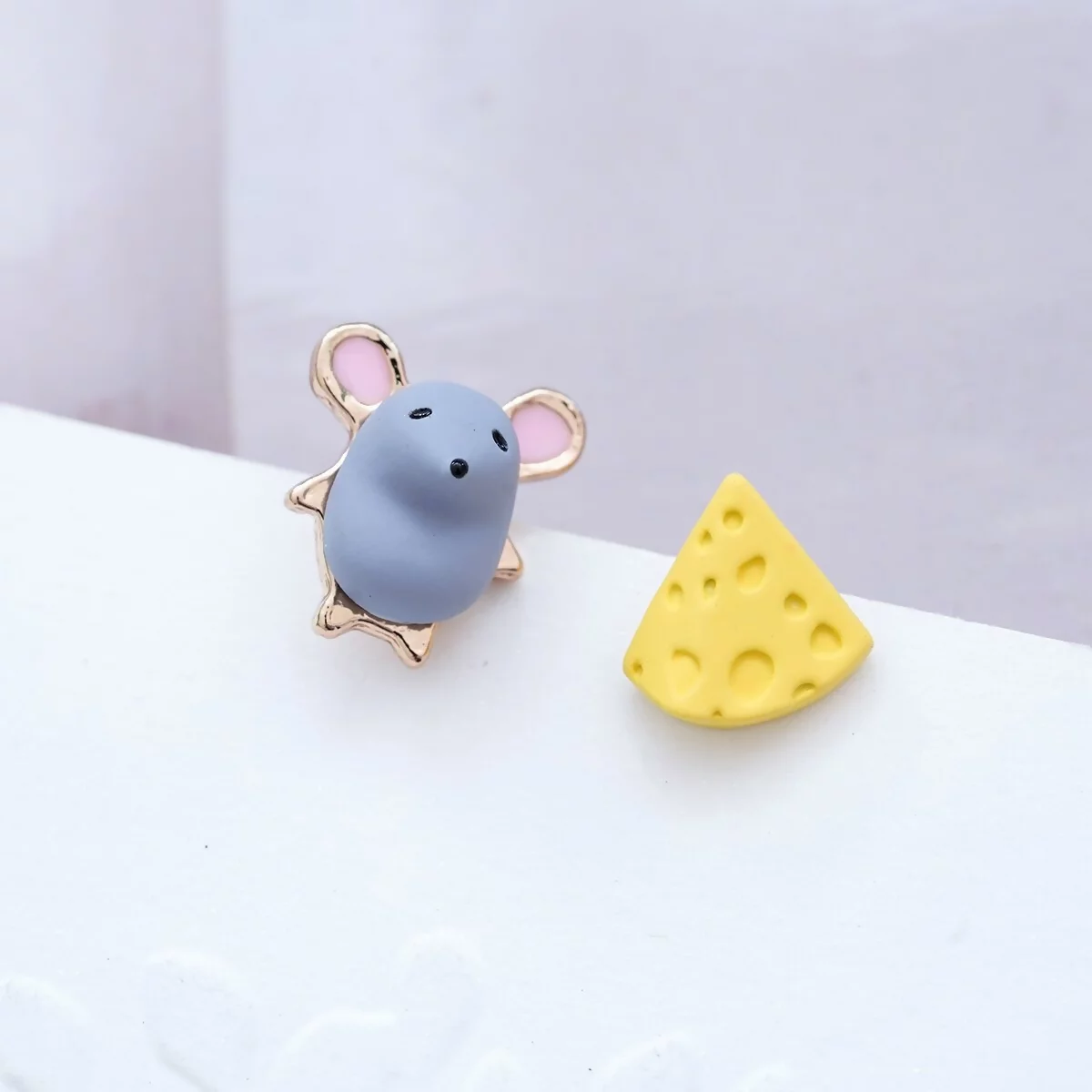 小老鼠愛吃乳酪×耳環-第1張