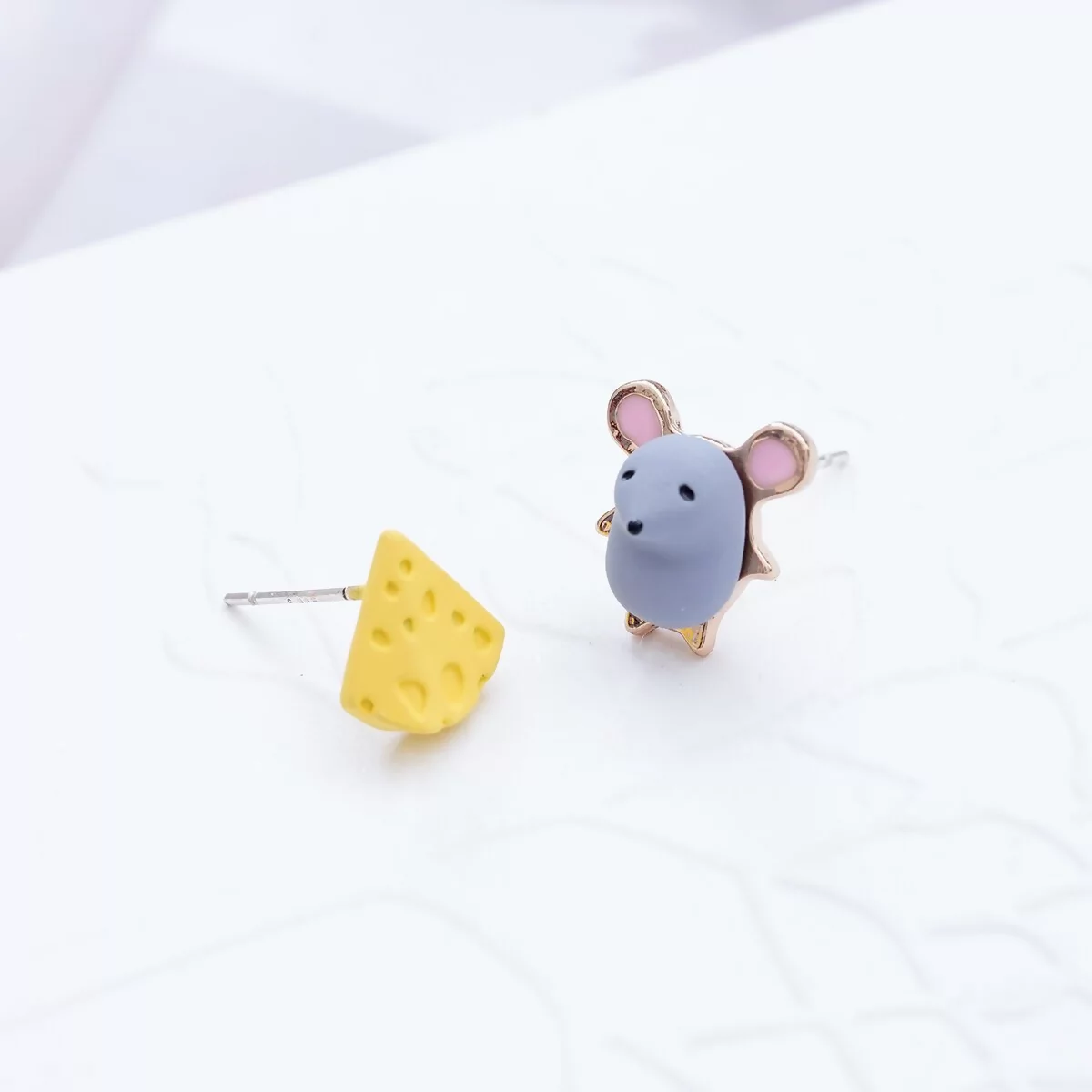 小老鼠愛吃乳酪×耳環-第2張