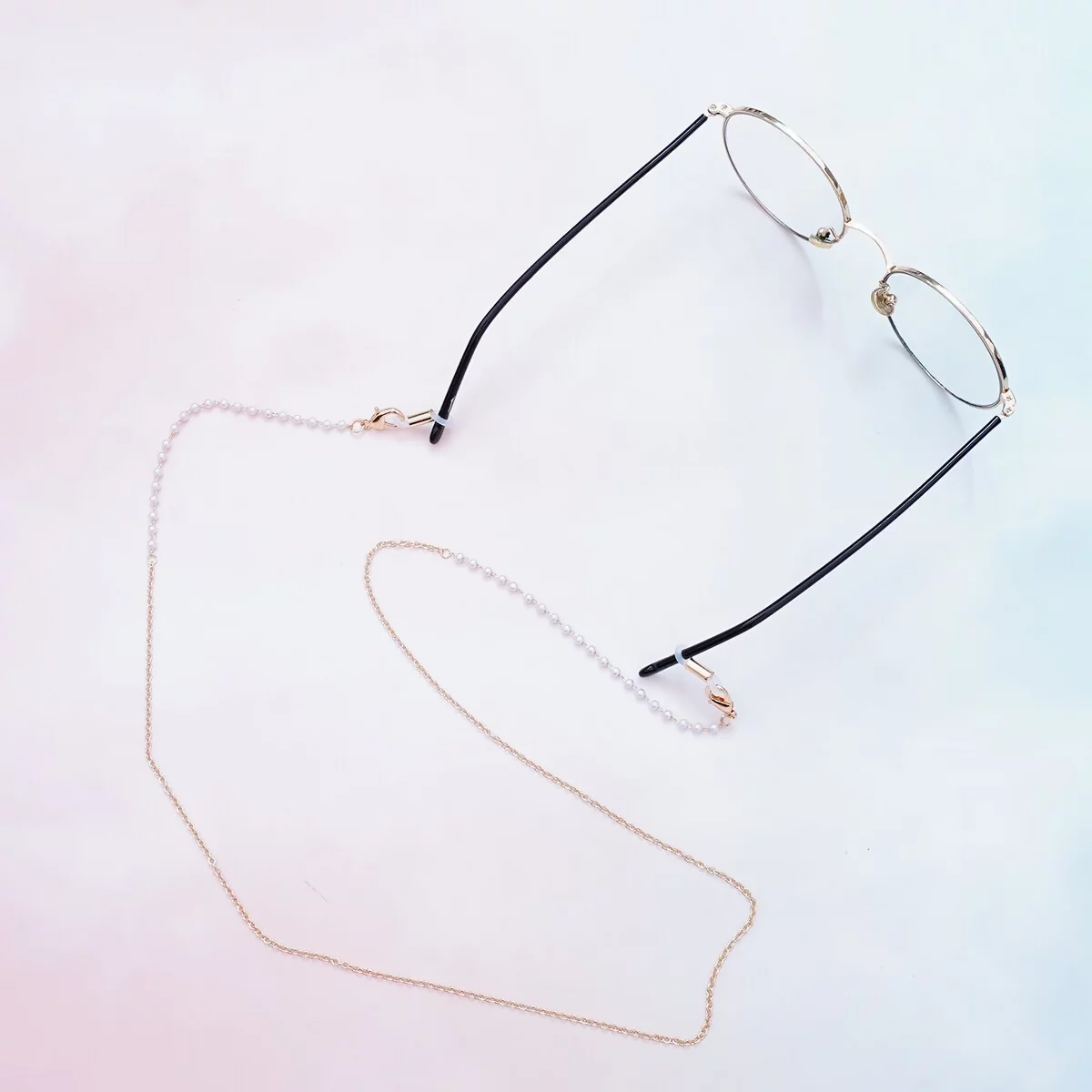 珍珠串串×無線耳機眼鏡口罩防丟項鍊-第2張
