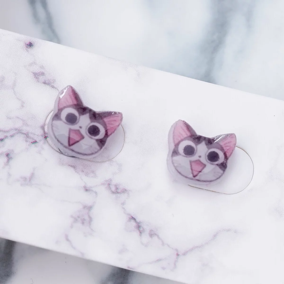 小貓咪×磁吸耳夾/口罩裝飾小物-第3張