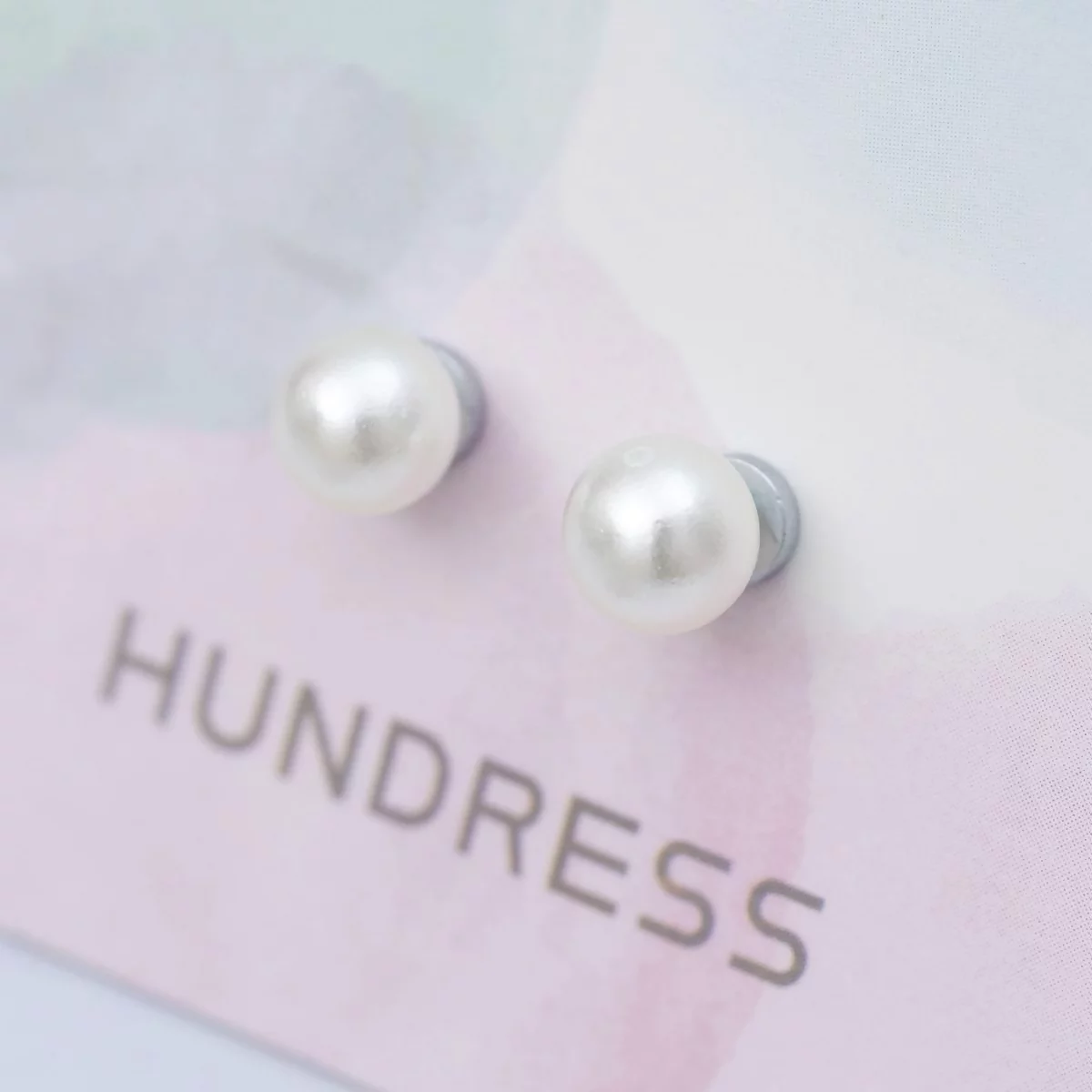 一顆珍珠×磁吸耳夾/口罩裝飾小物-第4張