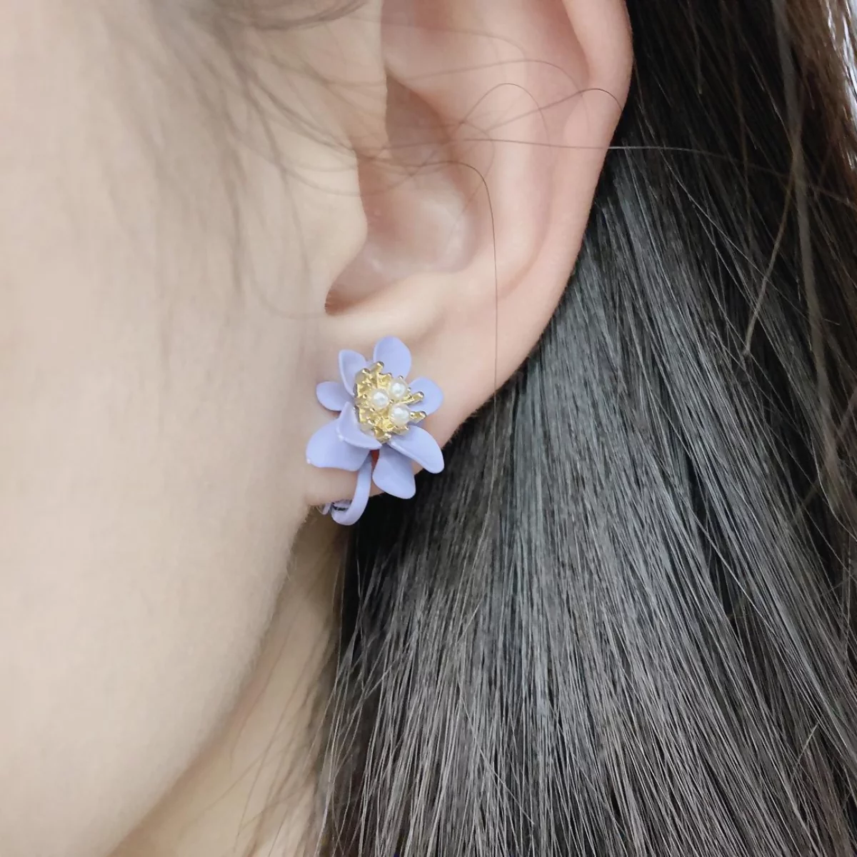 紫薇珍珠×螺旋耳夾-第6張
