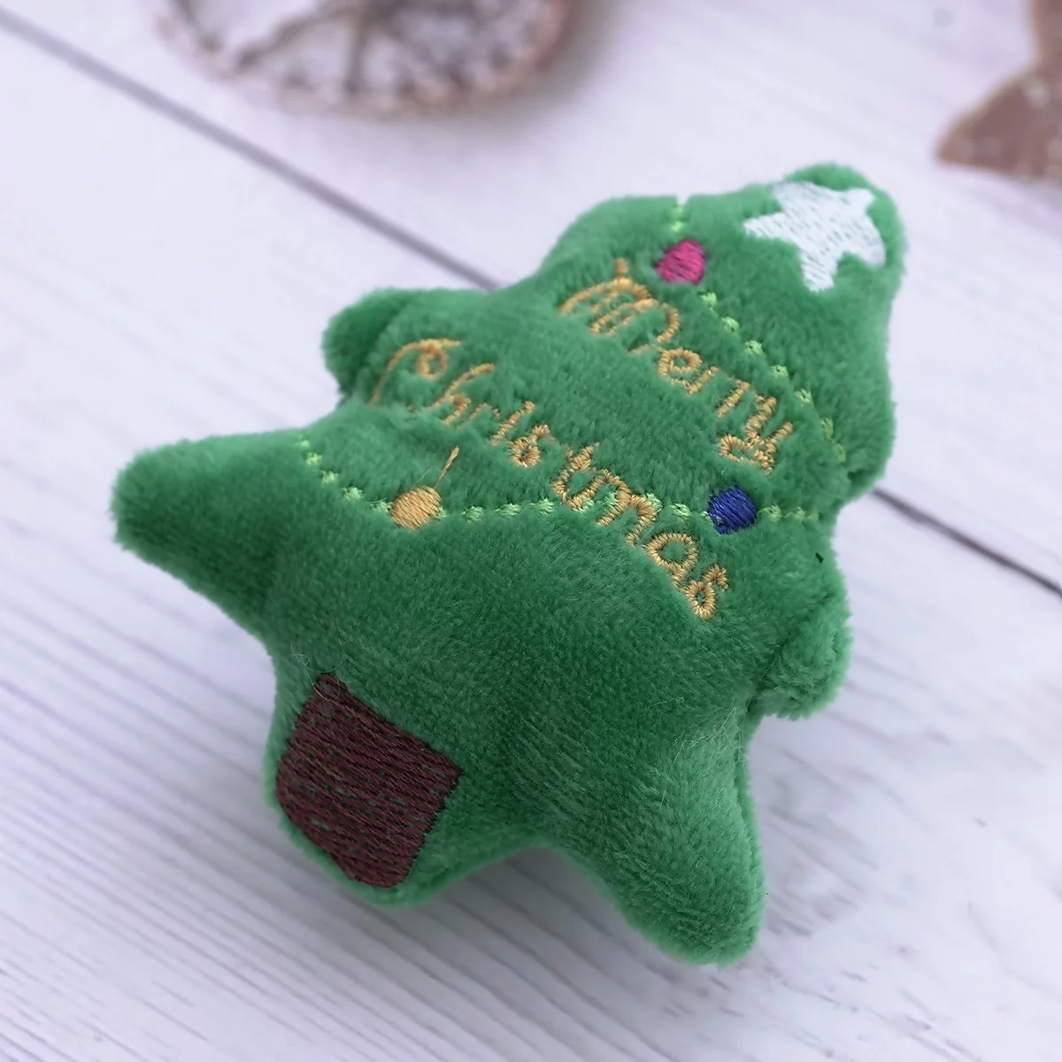 綠色聖誕樹×四套件髮夾髮束組-第5張