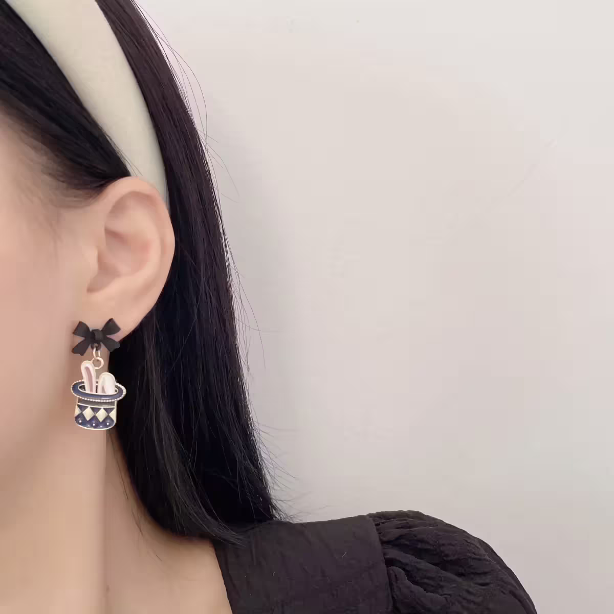 仙境魔法兔×不對稱吊墜耳環-第5張