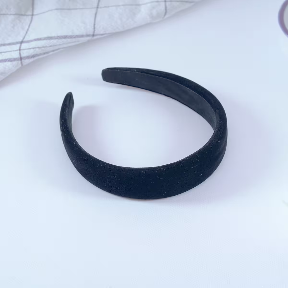 霧面絲絨×髮箍×共四色-第5張