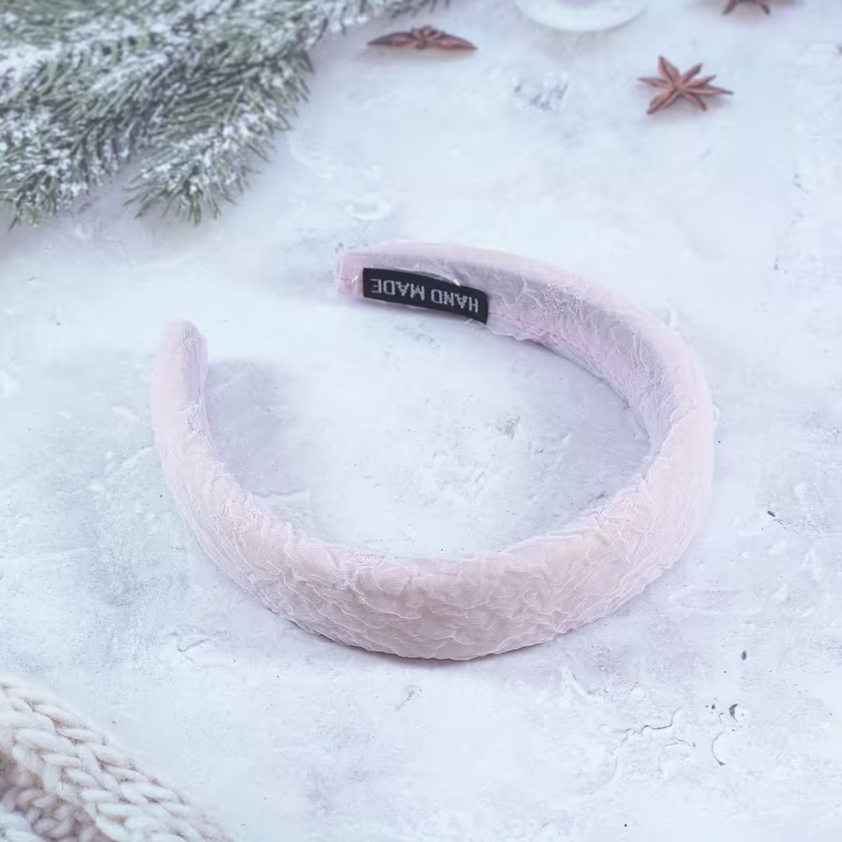 糖果色皺褶紋×髮箍×共四色-第4張