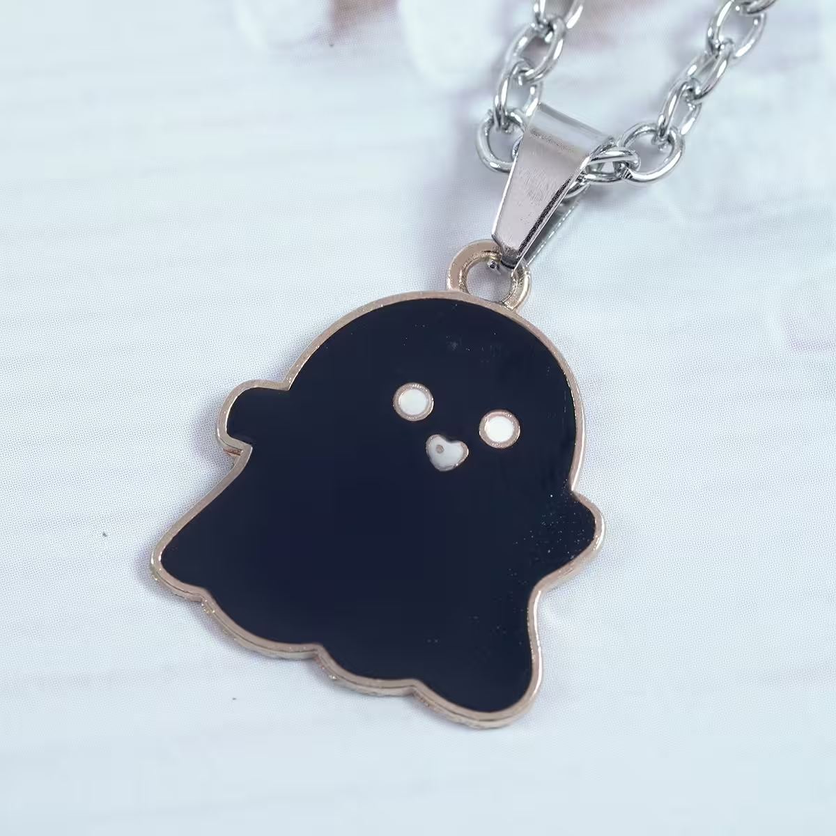 幽靈愛心小嘴×項鍊×共二色-第4張