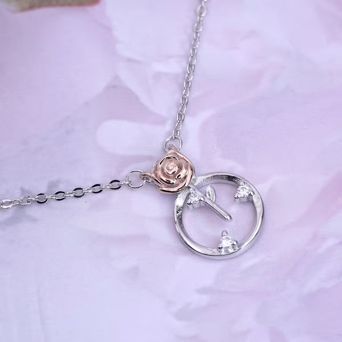 星球玫瑰×鎖骨項鍊-第4張